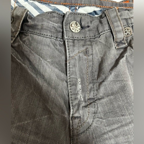 Rock Revival Gray Straight Jeans Classic Style - Picture 7 of 15